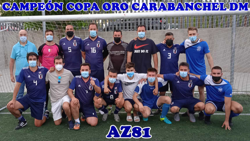 CAMPEÓN COPA PRIMAVERA ORO; CARABANCHEL DOMINGO MAÑANA